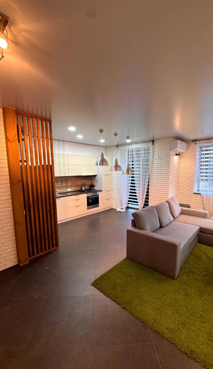 2 room apartment renovated. Bucha. Minimal furnishing.