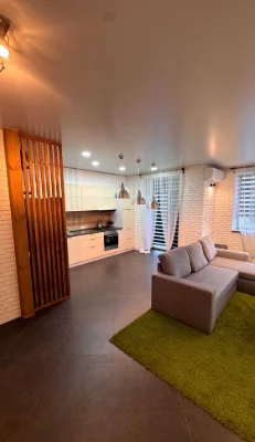 2 room apartment renovated. Bucha. Minimal furnishing.