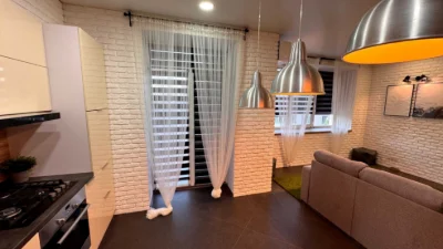 2 room apartment renovated. Bucha. Minimal furnishing.