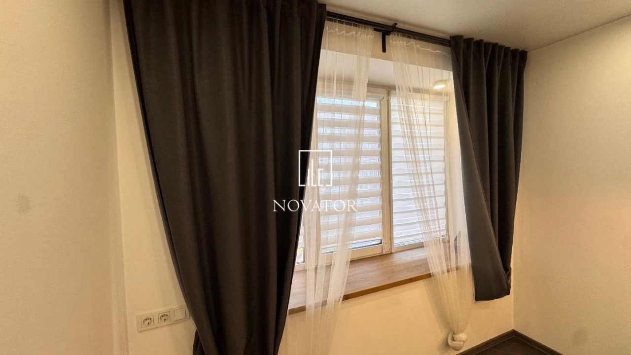 Urgent sale of a 2-room apartment renovated with furniture