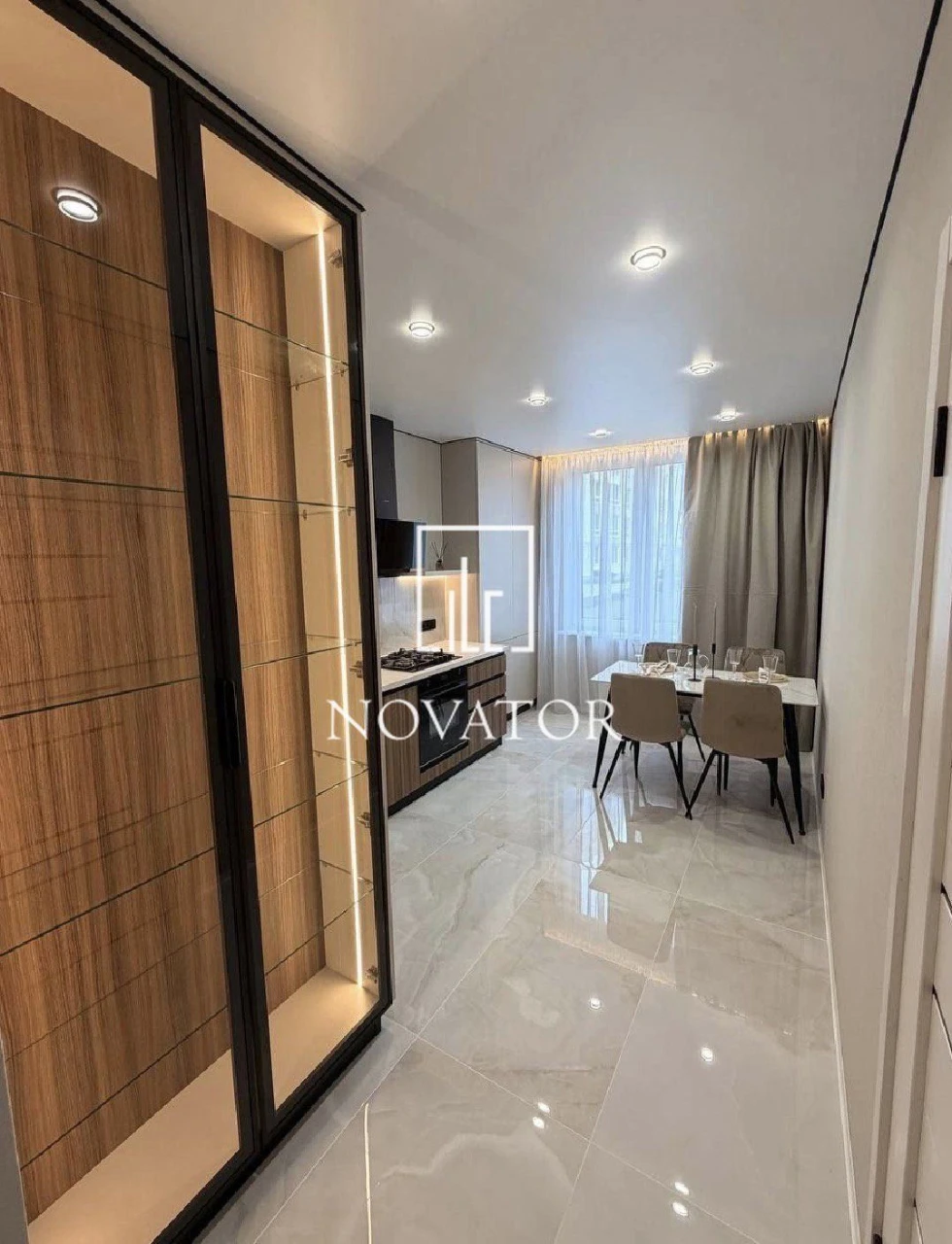 Новинка! Евро-2квартира с ремонтом и газом | 40 м² | Гардеробная | Есть