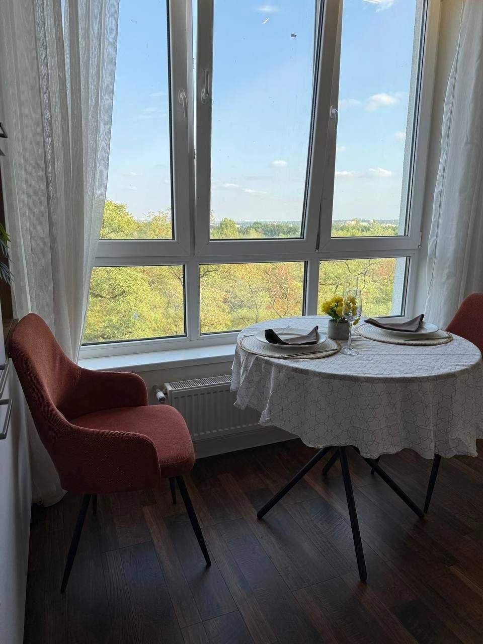One-bedroom apartment with new renovation in Bucha city