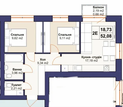 Center of Bucha! Best investment! 2-room apartment! Installment payment