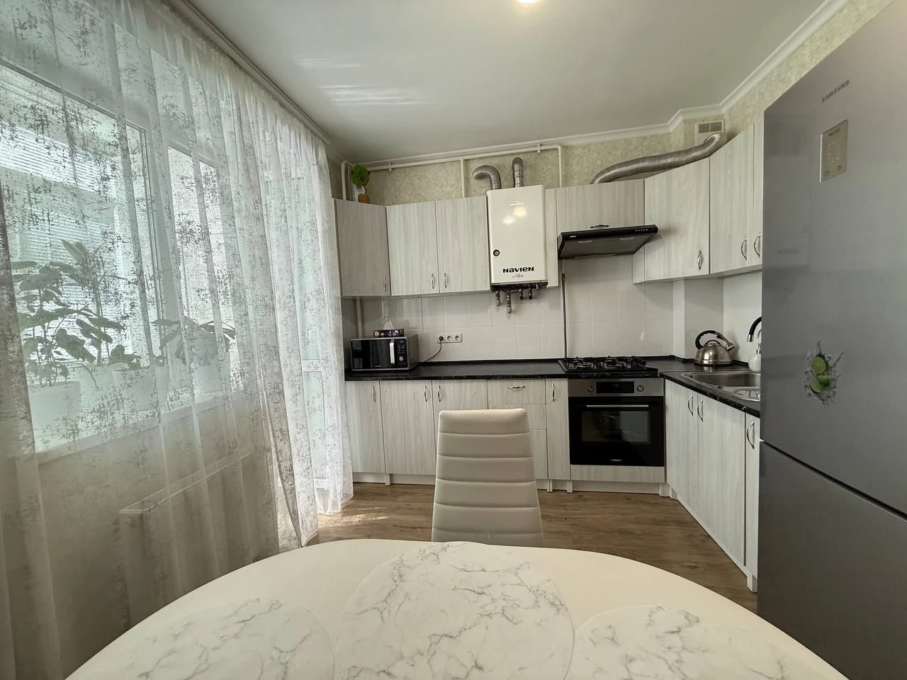 1к квартира 39.4 м² в ЖК Кампа, Буча. Ремонт, автономне опал
