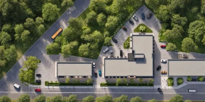 Offer! Bucha, Novus area, 1-bedroom apartment 35 m2, closed complex
