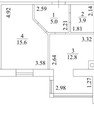 Продам квартиру з новим ремонтом 38 м2! з швидким виїздом до