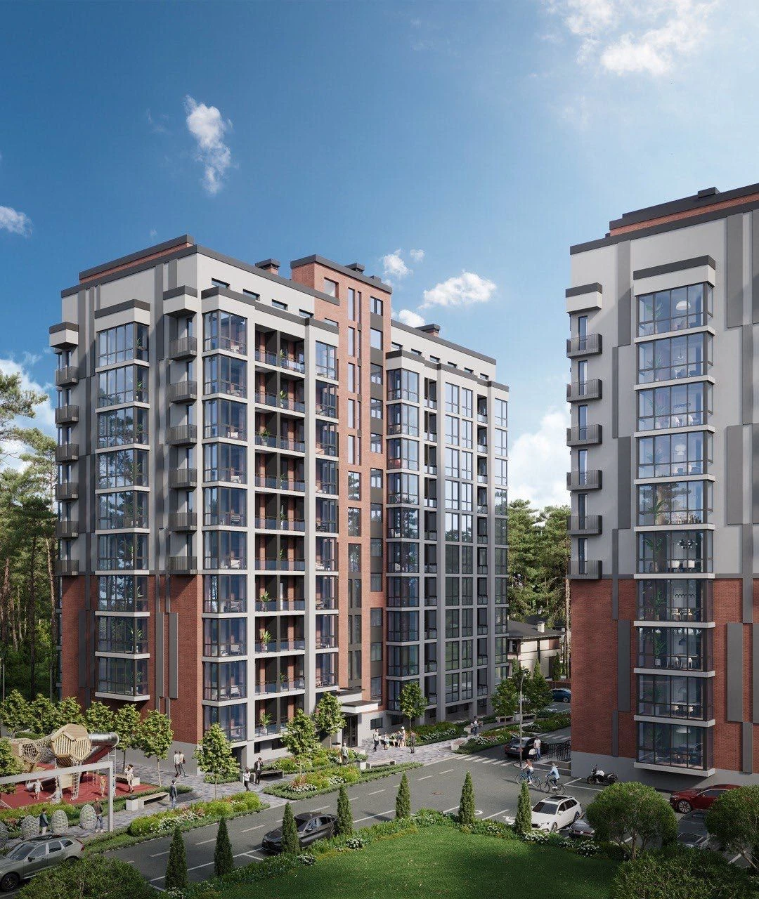 Продаж повної 1 кімнатної квартири в новому ЖК