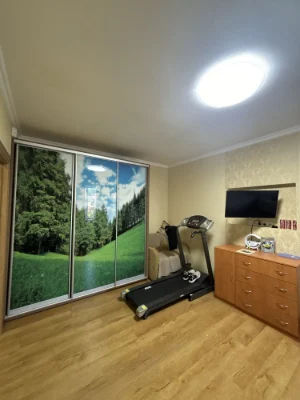 Spacious apartment in a cozy residential complex with furniture and appliances