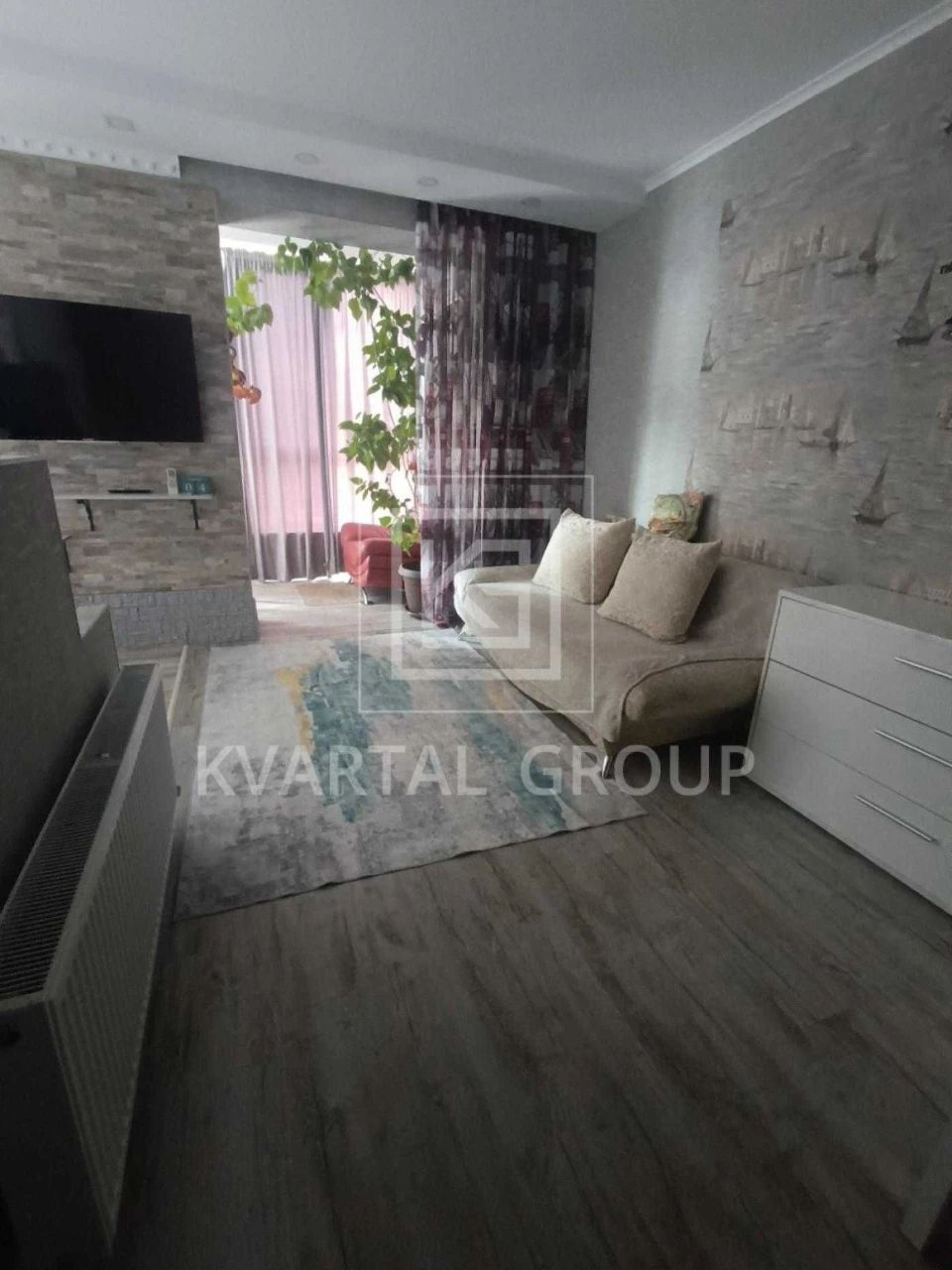 Sale of a 1-room apartment with renovation in Bucha in the Kontinent residential complex! Voucher,