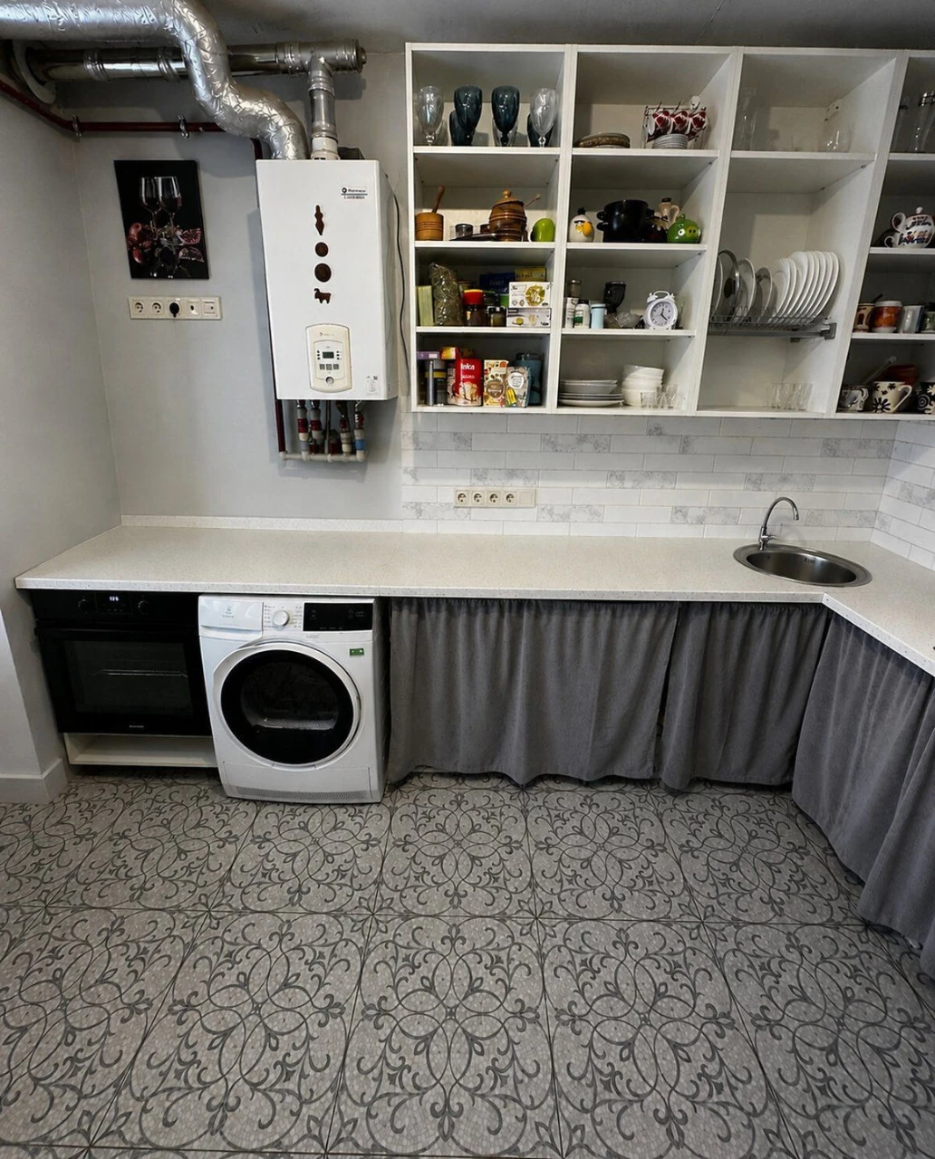 3-room apartment, 73.9 sq.m., Bucha! Gas heating! 2% completion.