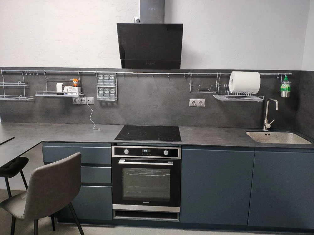 Two-bedroom apartment in ЖК Grand Burze with renovation. Basement floor.