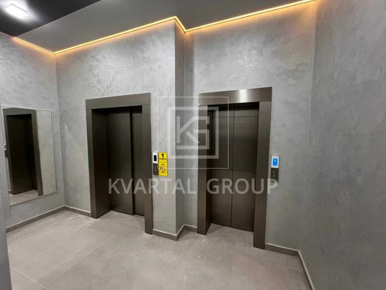 Spacious one-bedroom apartment 45 m² in ЖК Millennium State.