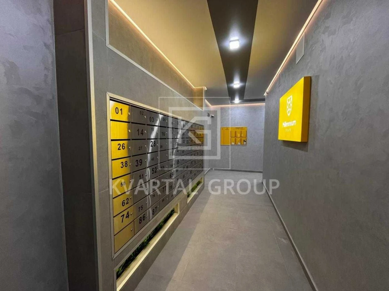 Spacious one-bedroom apartment 45 m² in ЖК Millennium State.