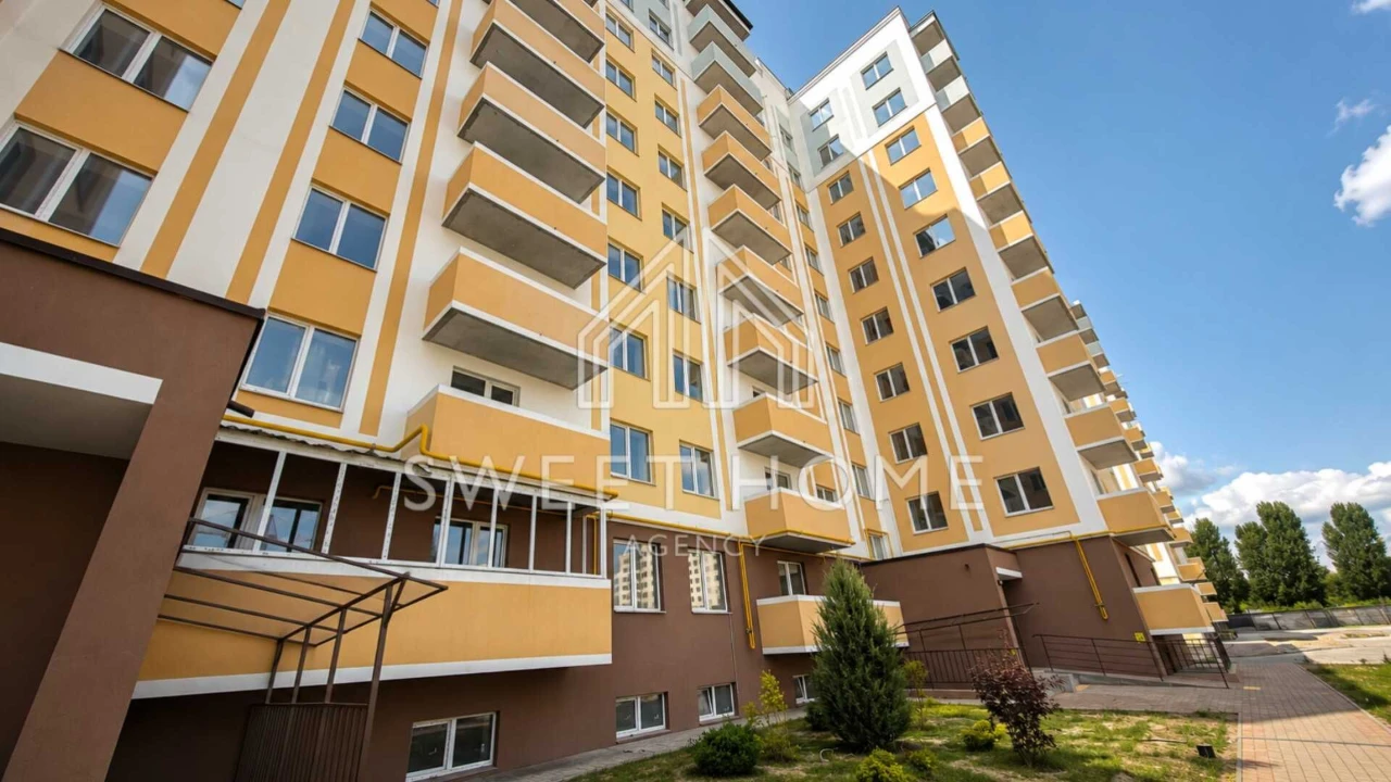 2-кімнатна квартира 59 м², Буча. Індивідуальне опалення
