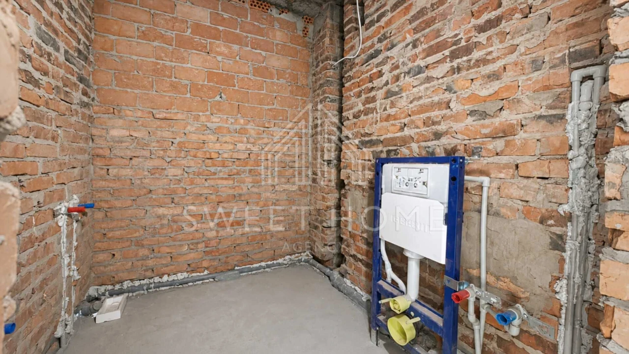 2-кімнатна квартира 59 м², Буча. Індивідуальне опалення