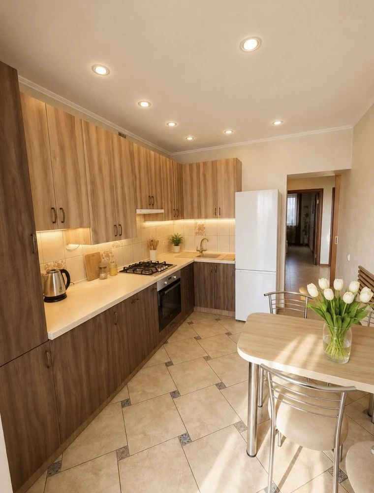 Two-bedroom apartment in Bucha, no commission, suitable for a voucher