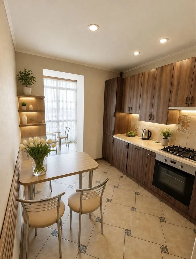 Two-bedroom apartment in Bucha, no commission, suitable for a voucher