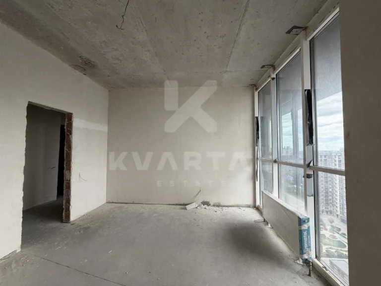 Двоповерховий житловий комплекс у Бучі.