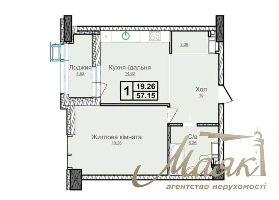 БЕЗ % Продажа 1-к квартиры ЖК Новопечерские Липки, Печерск,