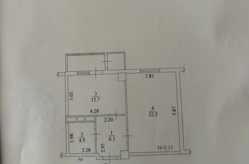 Pavlovsky Kvartal residential complex! Page complete! One-bedroom apartment, 50 sq. m. for sale.