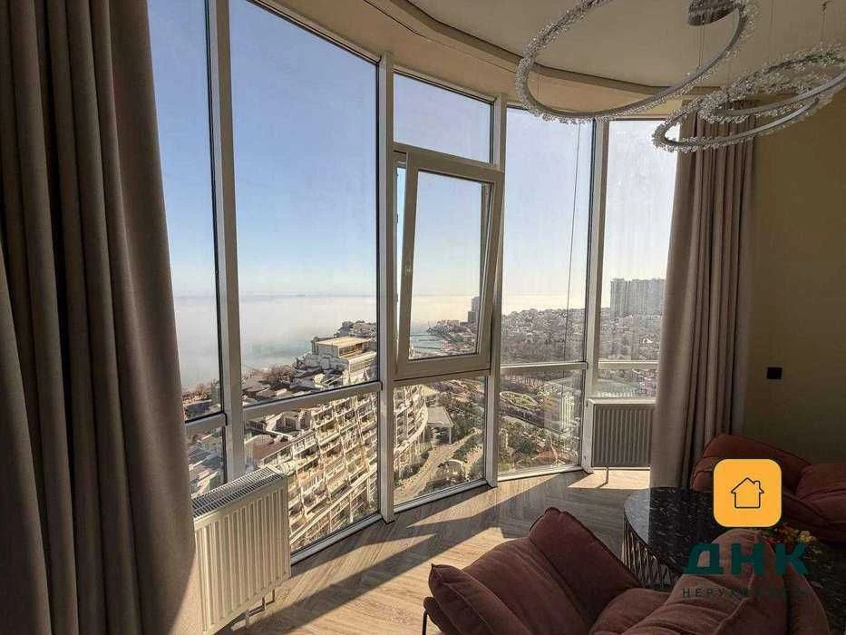 Прямое МОРЕ‼️Роскошная 3к квартира 92м²‼️Аркадия‼️Генуэзская