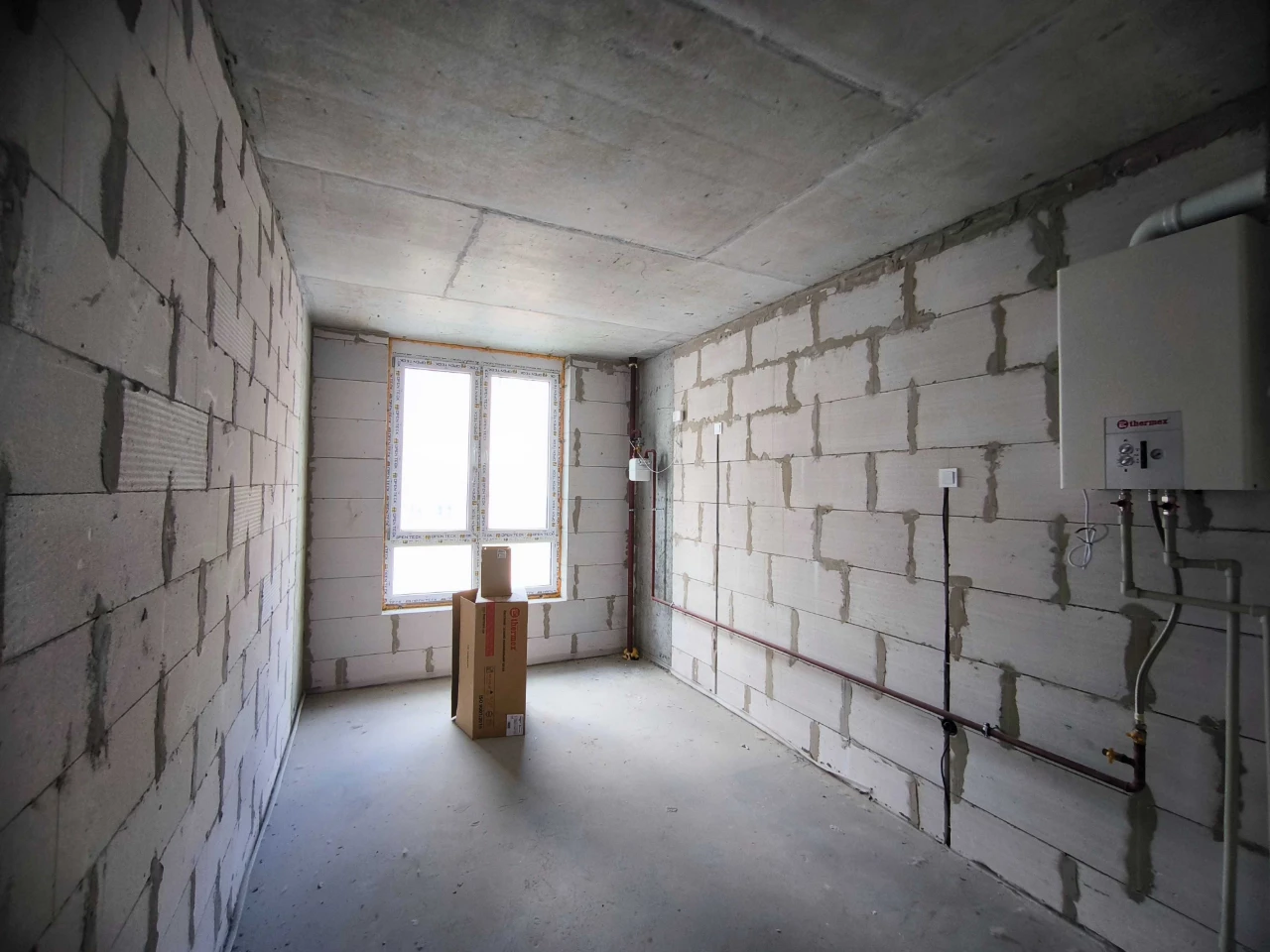 Spacious 1-bedroom apartment 39.5 sq m with wardrobe! Building completed, all rooms
