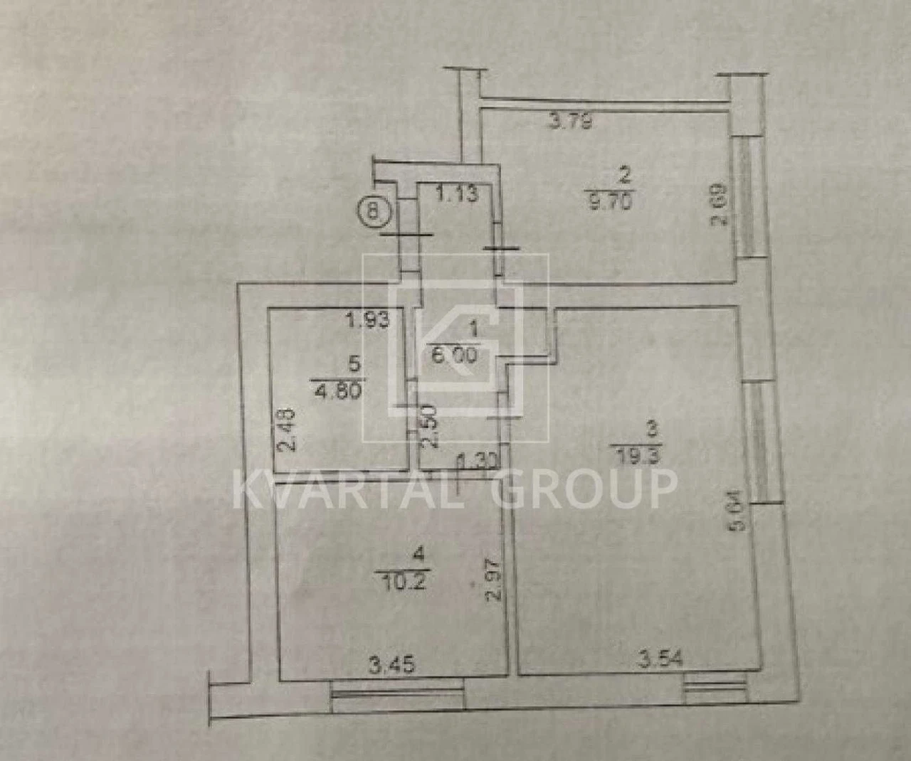 2-bedroom apartment in a club house