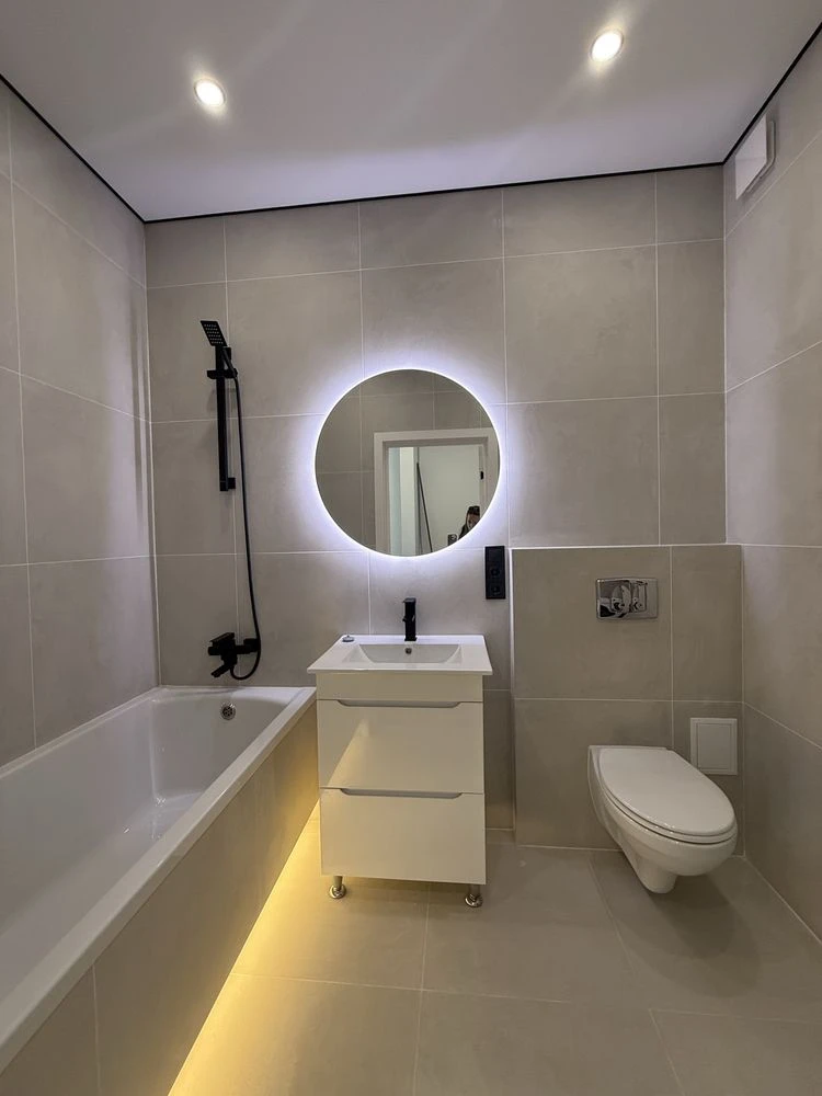 Apartment with renovation in Buchi, Park Royal residential complex. Price $64,000.