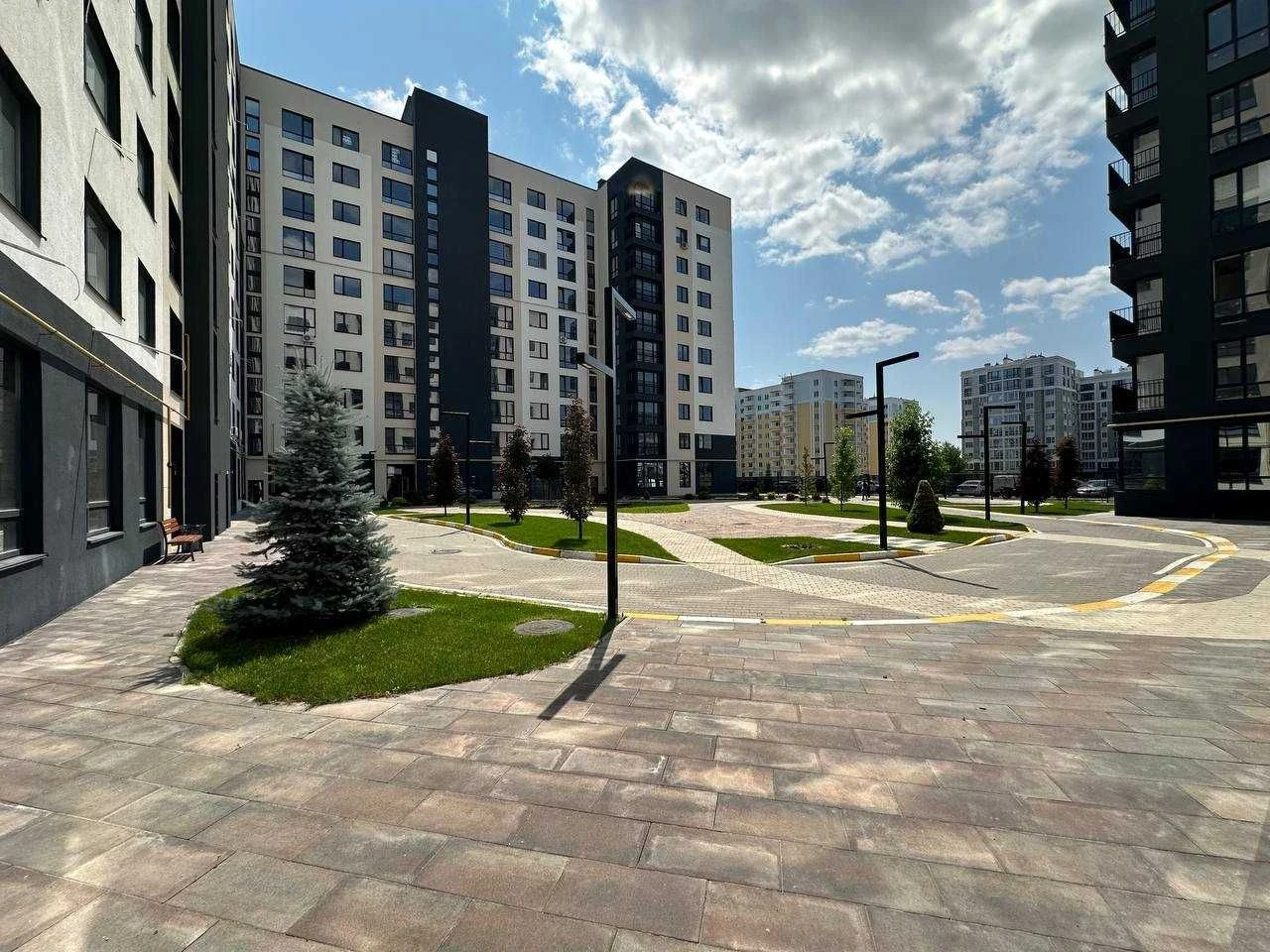 Прекрасная 2-комнатная квартира 78 м² в готовом доме (Буча), газовый котел