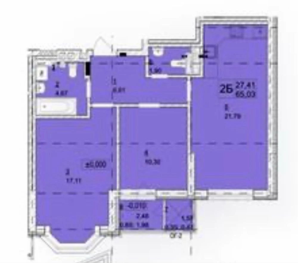 No Commission Available 2-Bedroom Apartment in Bucha Grand Bourge