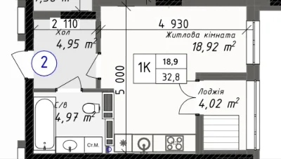 Продам квартиру в рассрочку, до центра 10 минут