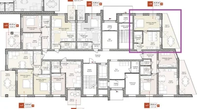 Продаж 1-кімнатного квартири 40,25 м² с балконом 16,68 м² в Ирпене