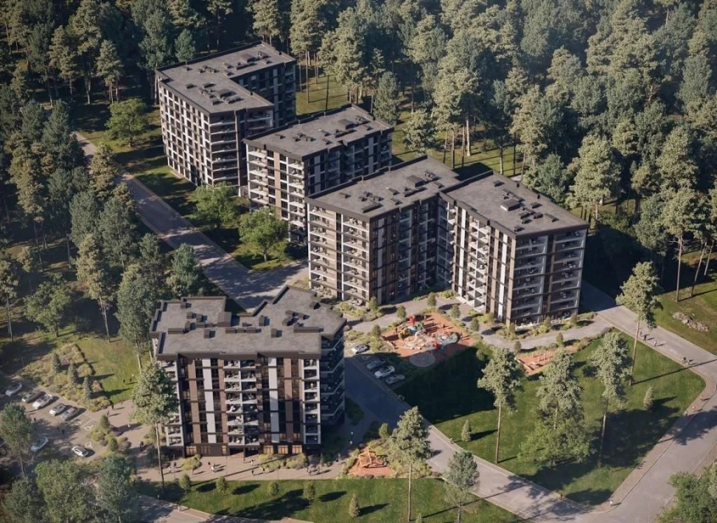 Продаж 1-кімнатного квартири 40,25 м² с балконом 16,68 м² в Ирпене