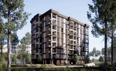 Продаж 1-кімнатного квартири 40,25 м² с балконом 16,68 м² в Ирпене