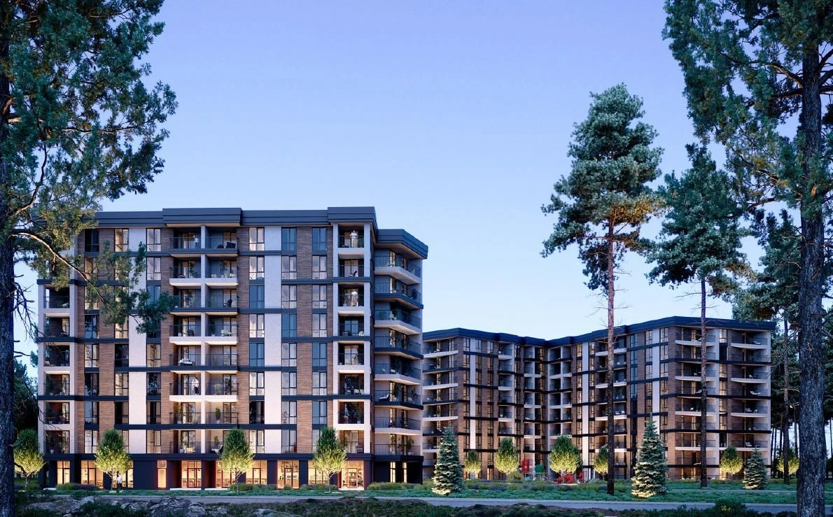 Продаж 1-кімнатного квартири 40,25 м² с балконом 16,68 м² в Ирпене