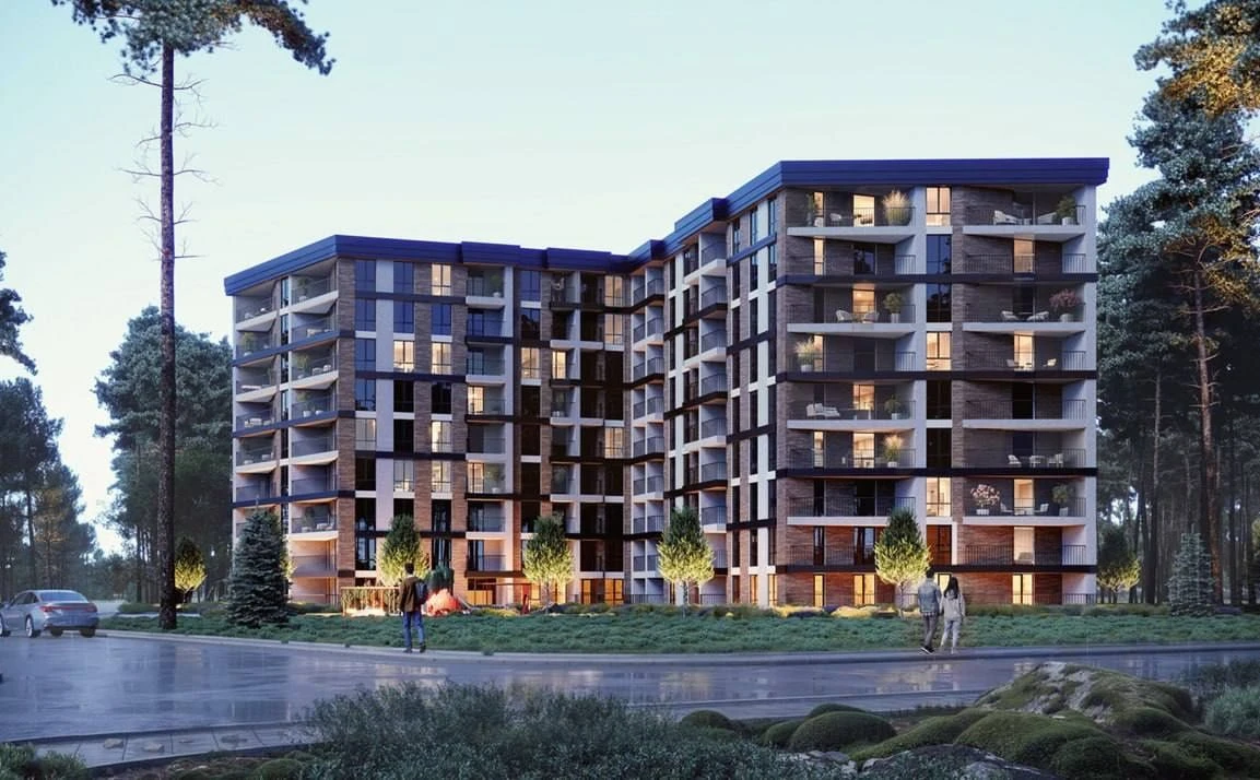 Продаж 1-кімнатного квартири 40,25 м² с балконом 16,68 м² в Ирпене