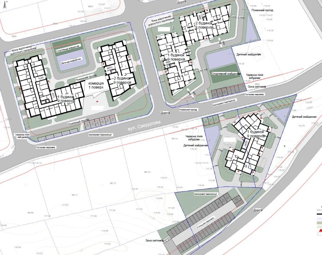 Продаж 1-кімнатного квартири 40,25 м² с балконом 16,68 м² в Ирпене