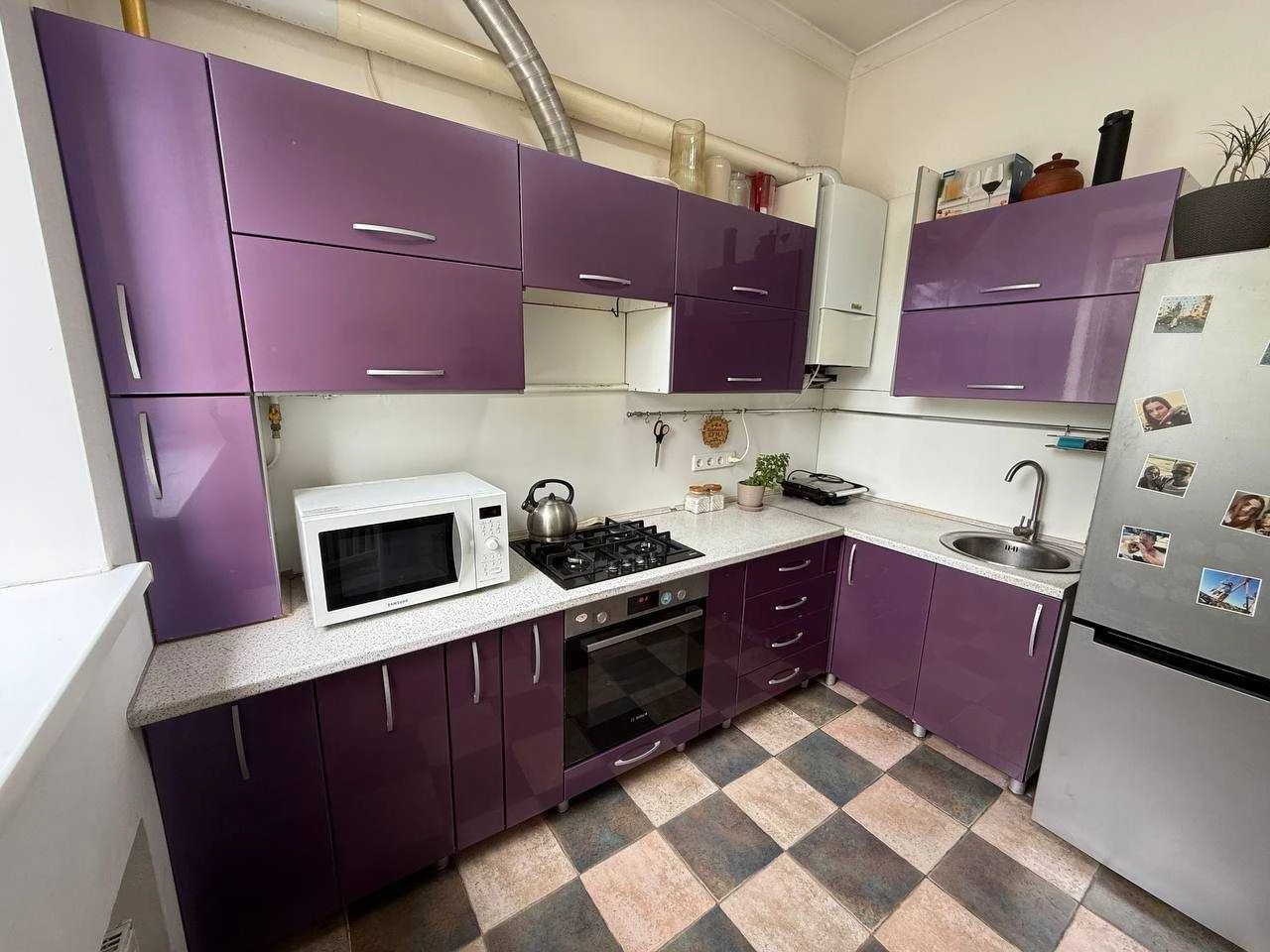 Two-room apartment near the park, Zakhisnykiv України Street, Bucha
