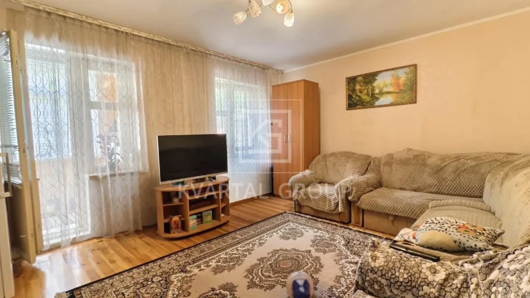 3-room apartment - 75 m2 near the train station and park. State programs