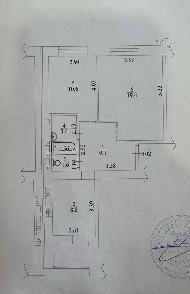 Двокімнатна квартира з ремонтом та меблями в Бучі. Газ! Сертифікат, в