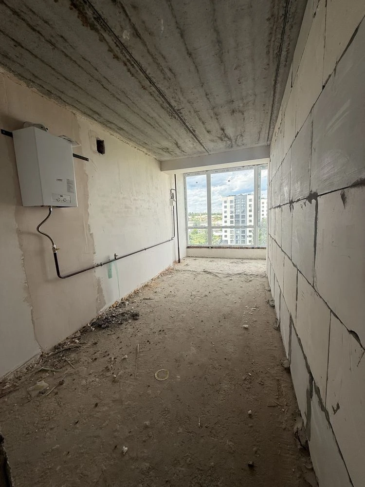 One-bedroom apartment in Bucha, gas, 2%