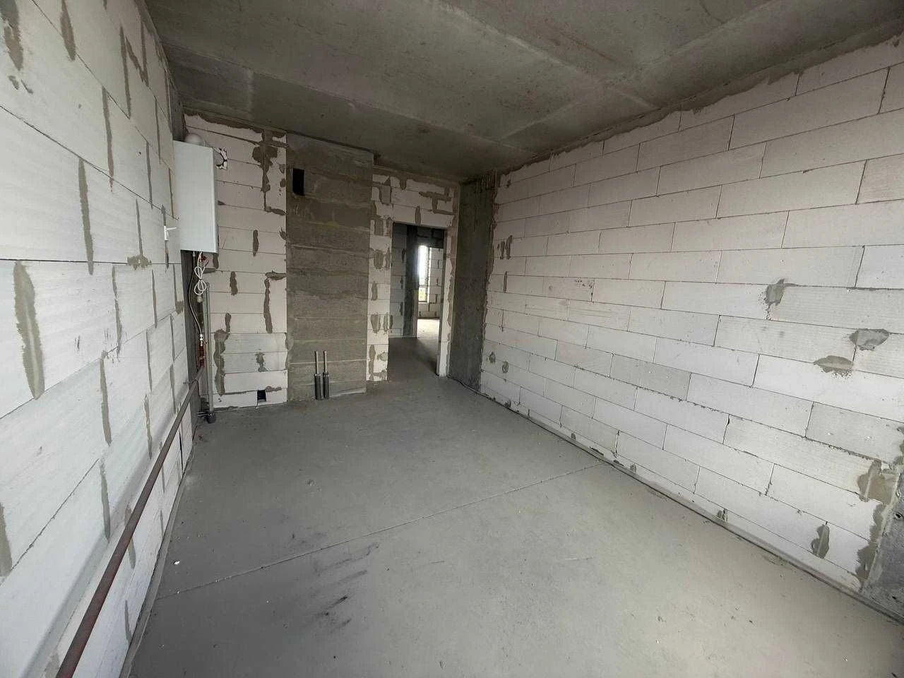 2-кімнатна квартира 62 м² з газом