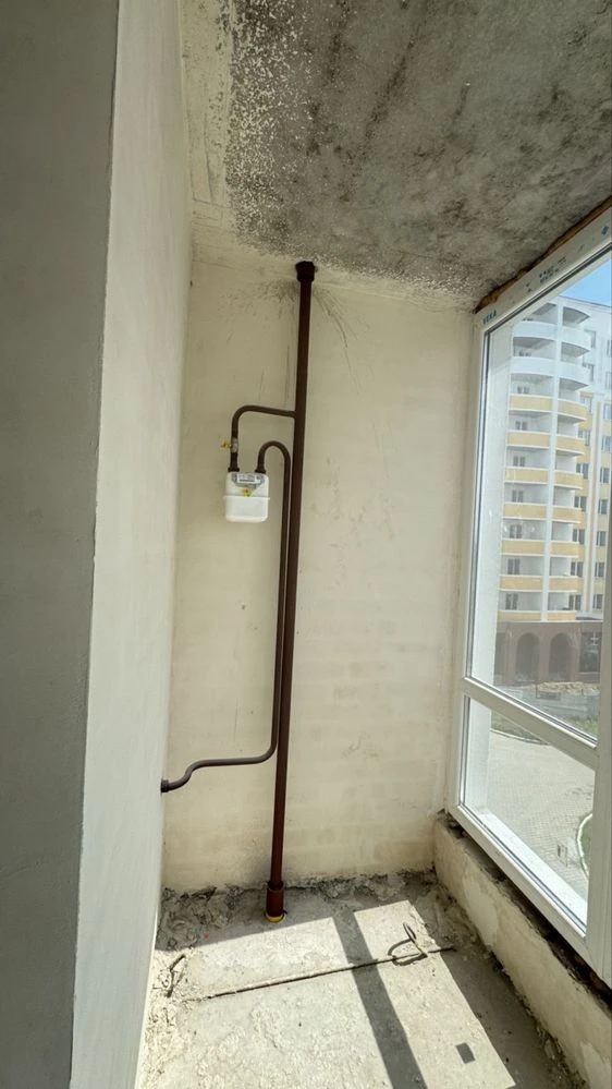 Nice apartment! Gas heating, minimal finishing!