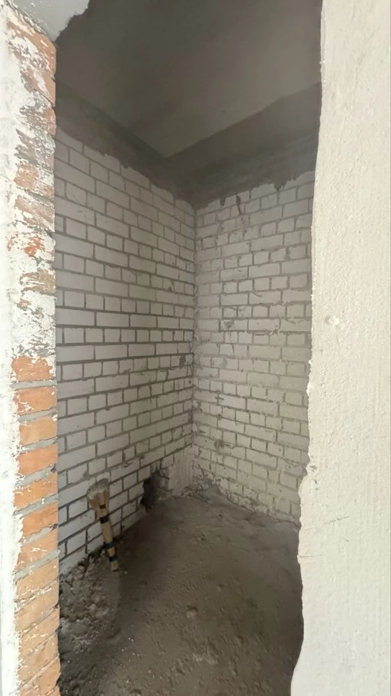 Nice apartment! Gas heating, minimal finishing!