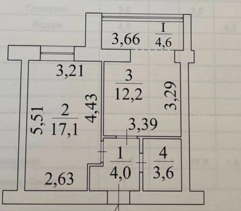 Buch! Sale of a one-room apartment without renovation, "Milennium State" residential complex