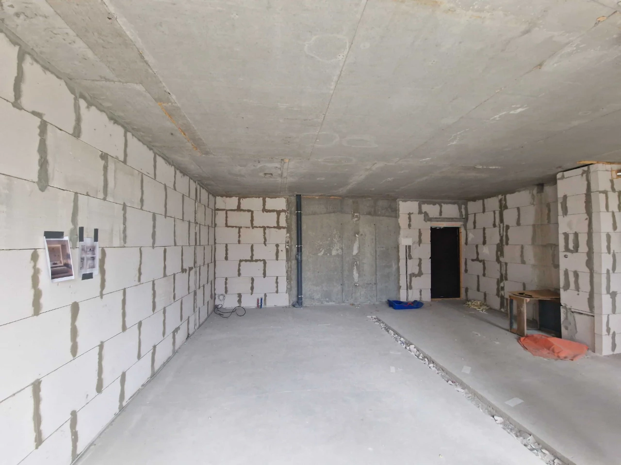 Cheaper than in a completed building from the developer: 1-bedroom apartment in