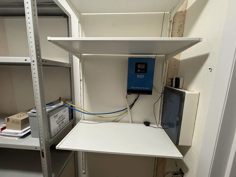Two-room apartment with backup heating. State program