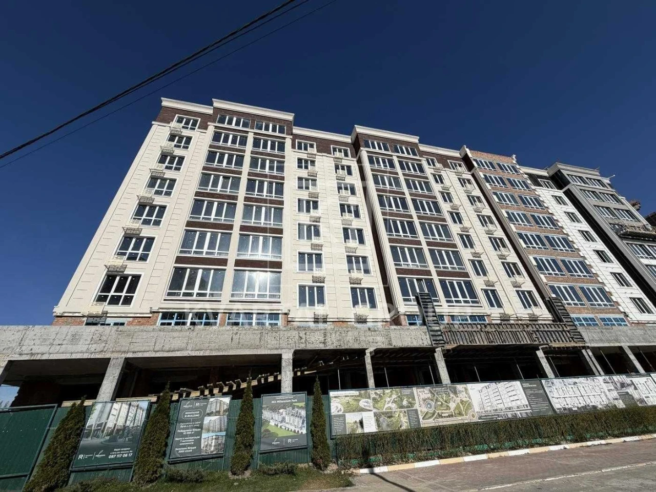 1-room apartment 40.57 m² in Millennium Park residential complex, Bucha