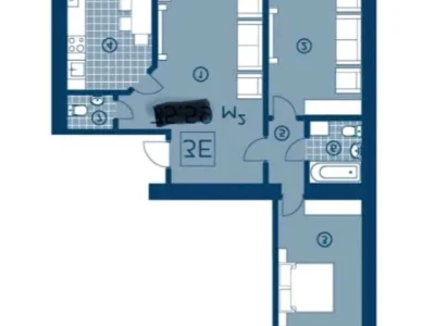 Apartment. Amosov St., Bucha