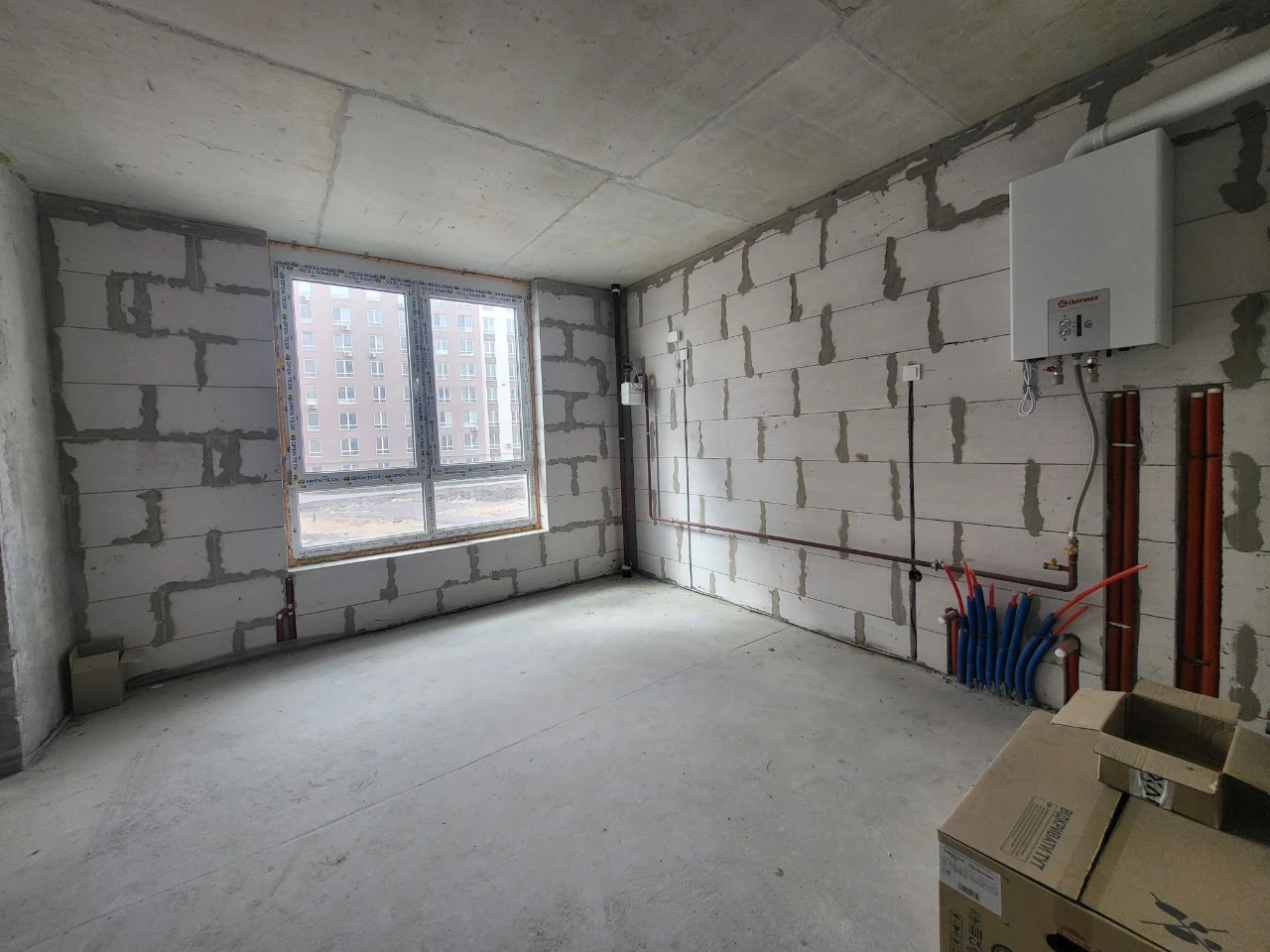 Spacious 2-room apartment, 44.3 m2 in the ЖК Нова Буча residential complex